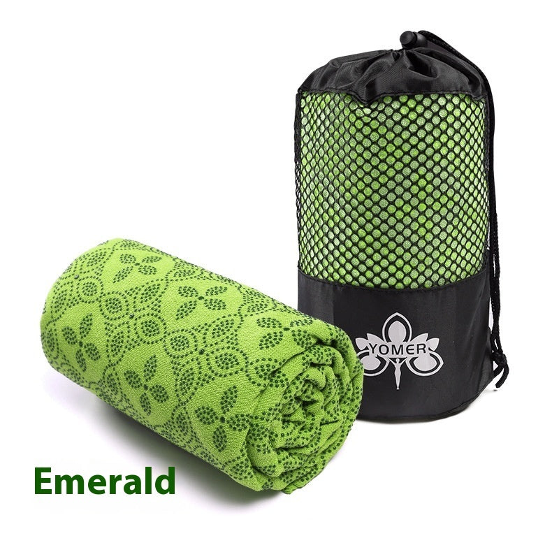 VELORA Anti-Slip Yoga Towel