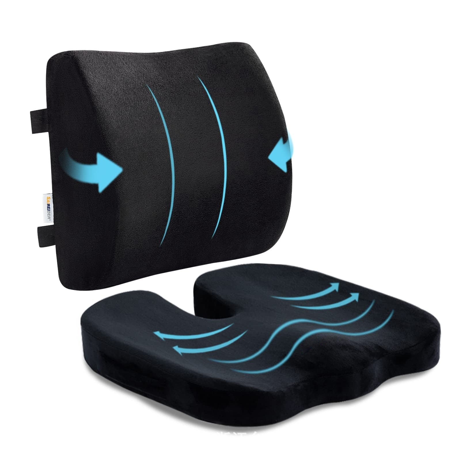 VELORA Core Support Seat Cushion
