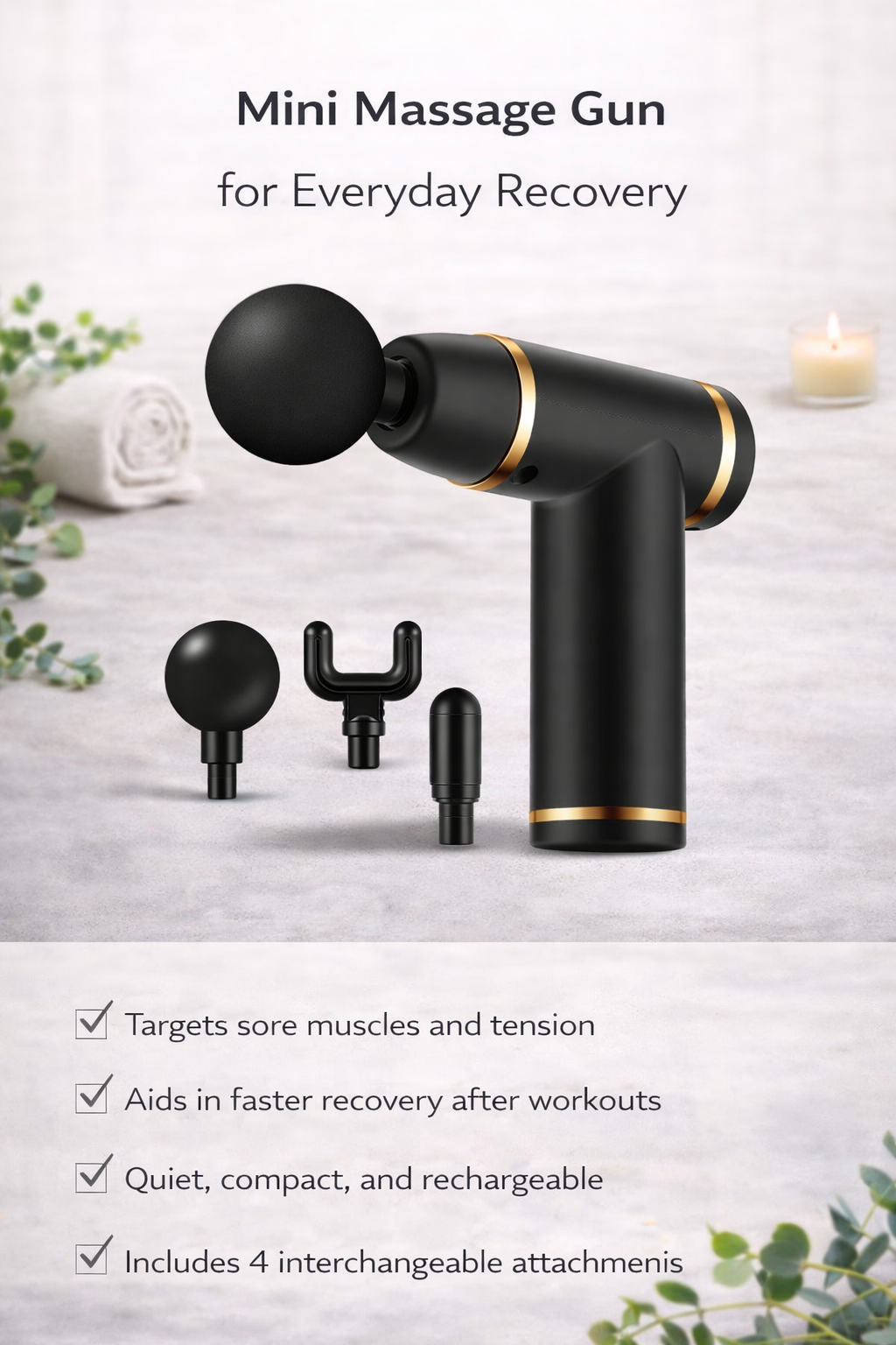 VELORA Pro Mini Massage Gun