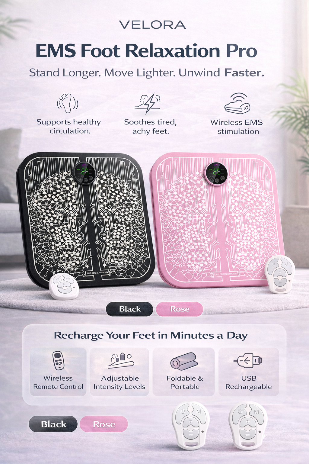 VELORA EMS Foot Relaxation Pro